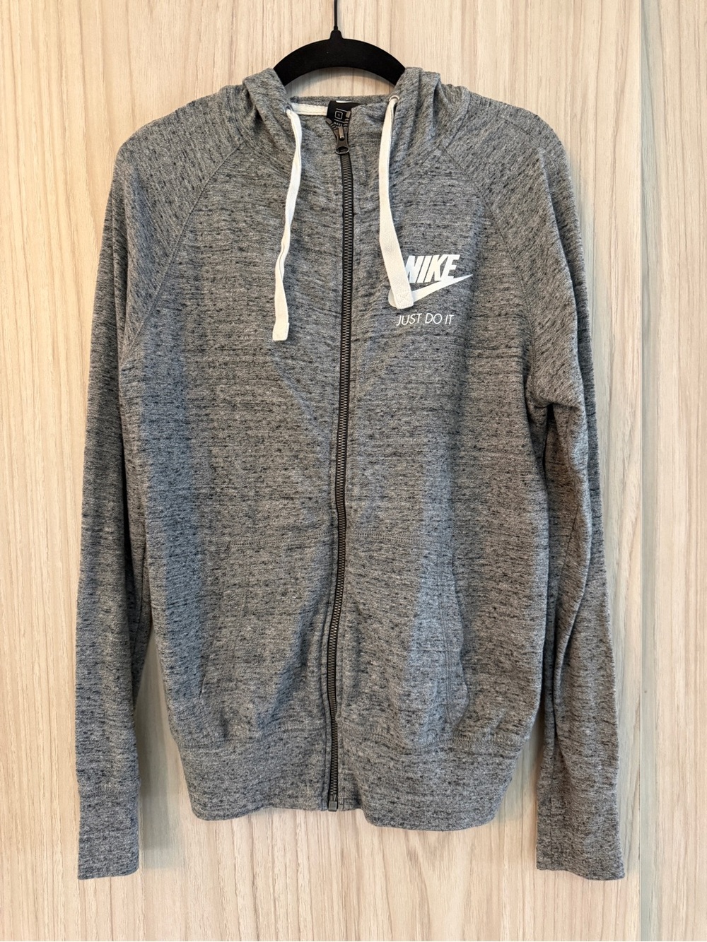 Nike Women’s Gray Zip-Up Hoodie